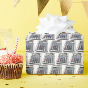 Papel De Regalo Calculadoras de Feliz Cumpleaños
