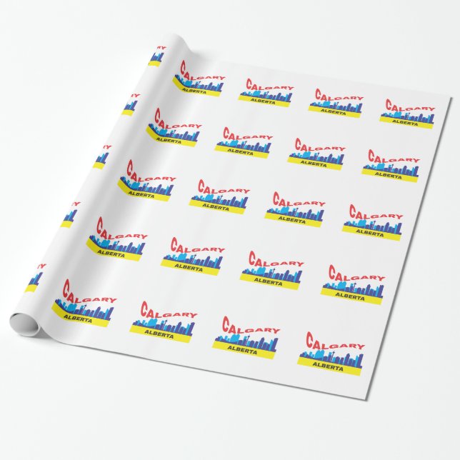 Papel De Regalo Calgary (Desenrollado)
