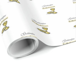 Papel De Regalo Cáliz de la primera comunión de la diosa