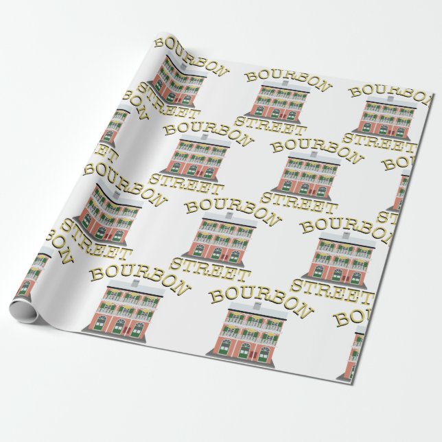 Papel De Regalo Calle Borbón (Desenrollado)