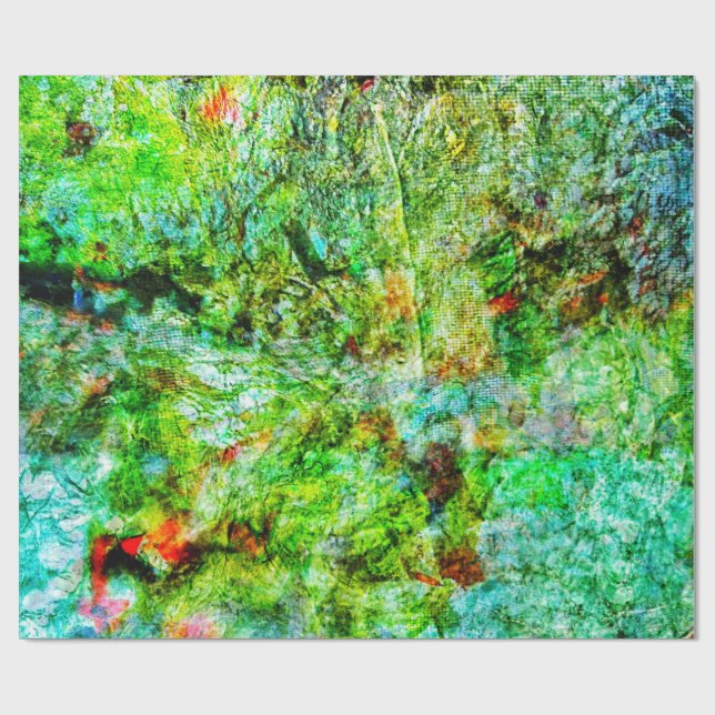 Papel De Regalo Calming yellow abstract Wrapping Paper,Relaxed art (Superficie plana)