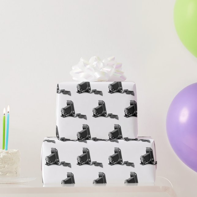 Papel De Regalo Cámara con película (Regalos de fiesta)