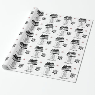 Papel De Regalo Cambiar de tren en la intersección de Wayne