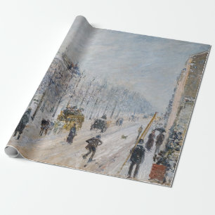 Papel De Regalo Camille Pissarro - Bulevares Exteriores, Efecto de