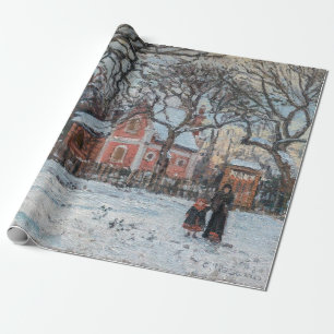 Papel De Regalo Camille Pissarro - Castaños en Louveciennes