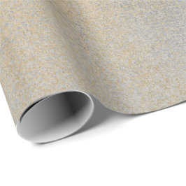 Papel De Regalo Caminata de plata gris Sepia Foxia Gold Resumen