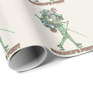 Papel De Regalo Caminata divertida de Shanks
