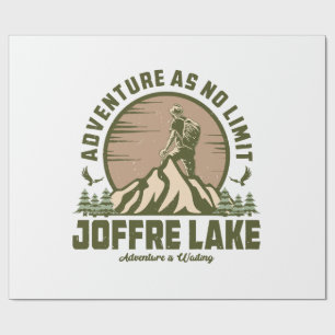 Papel De Regalo Caminata Retro Joffre Lake