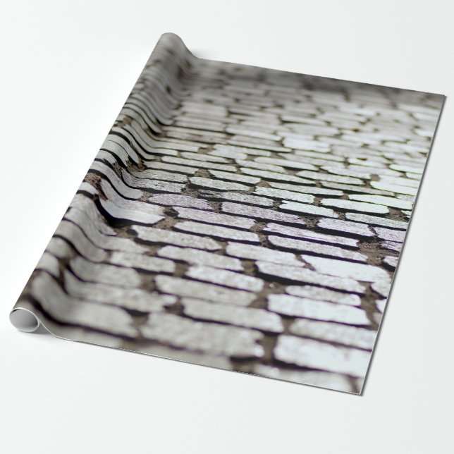 Papel De Regalo Camino de pavimento (Desenrollado)