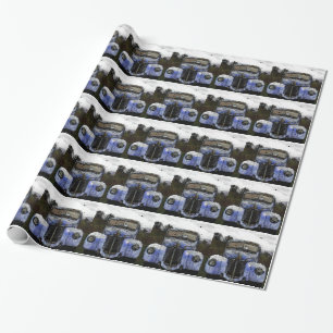 Papel De Regalo Camión de época