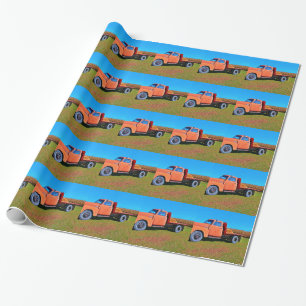 Papel De Regalo Camión de época