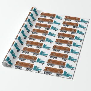 Papel De Regalo Camión de registro