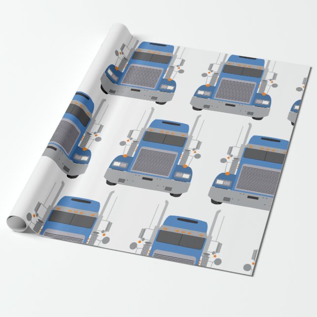 Papel De Regalo Camión grande (Desenrollado)