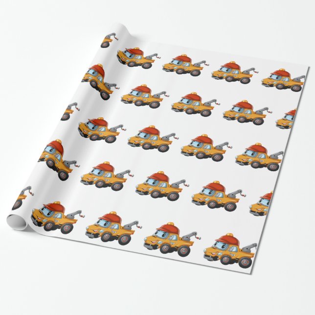 Papel De Regalo Camión para niños (Desenrollado)