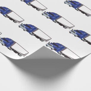 Papel De Regalo Camión semi