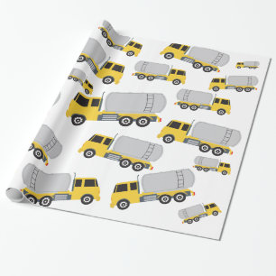 Papel De Regalo Camiones de transporte de camiones cisterna