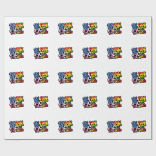 Papel De Regalo Camiseta Bi Pan Ace Still Grace Citas Divertidas