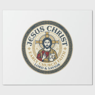 Papel De Regalo Camiseta Cristiana Antigua Padres del Desierto de 