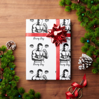 Papel De Regalo Camiseta de boxeo