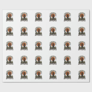 Papel De Regalo Camiseta de bruja bebiendo Sorbos y hechizos vinta