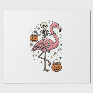 Papel De Regalo Camiseta de Dulce de Halloween de Flamenco Montand