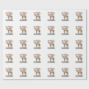 Papel De Regalo Camiseta de grabado vintage para amante de caballo