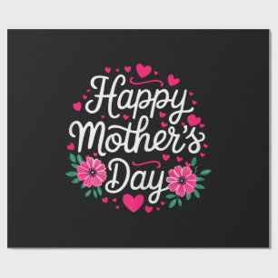 Papel De Regalo Camiseta del Día de la Madre Mujeres Mamá Abuela M