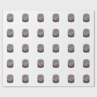 Papel De Regalo Camiseta gráfica vectorial de cosecha otoñal patri