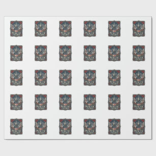 Papel De Regalo Camiseta Gráfica Vectorial Patriótica de Stargazer