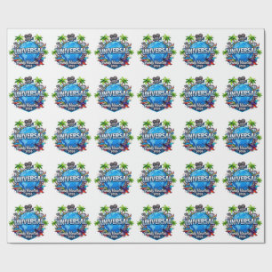 Papel De Regalo Camiseta Personalizada Vacaciones Familiares en Fl