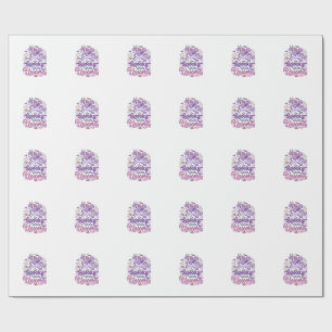 Papel De Regalo Camiseta Unicornio Espeluznante Pequeño Unicornio 