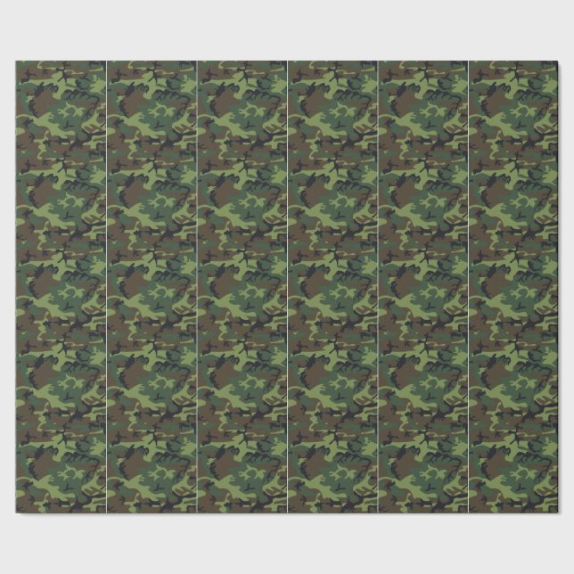Papel De Regalo Camo (Costura)