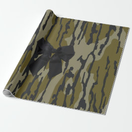 Papel De Regalo Camo de Bottomland Cinta de vaca linda para mujere