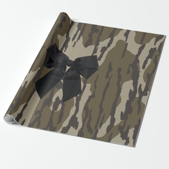 Papel De Regalo Camo de Bottomland Cute Cow Cinta para mujeres y C (Desenrollado)