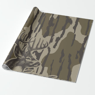 Papel De Regalo Camo de caza de ciervos Whitetail