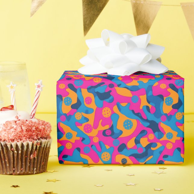 Papel De Regalo Camo, Fiesta de baloncesto (Fiesta de cumpleaños )
