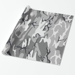 Papel De Regalo Camo urbano
