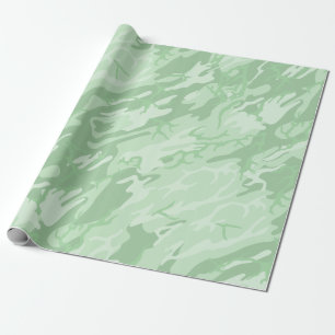 Papel De Regalo Camo verde oscuro