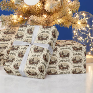 Papel De Regalo Campana de Navidad
