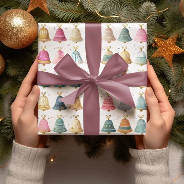 Papel de Regalo Campanas de Navidad (Subido por el creador)