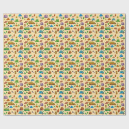 Papel De Regalo Camping adventure