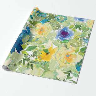 Papel De Regalo Campo de flores