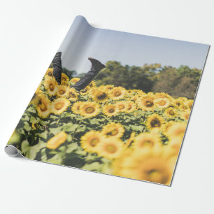 Papel De Regalo Campo de girasol durante el día