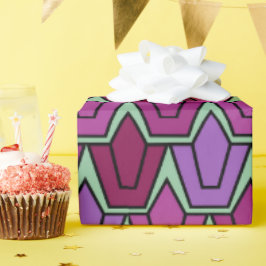Papel De Regalo Campo Tulipán púrpura