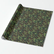 Camuflaje clásico de camo militar verde