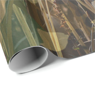 Papel De Regalo Camuflaje de Bullrush Camo Caza Pesca Patentada