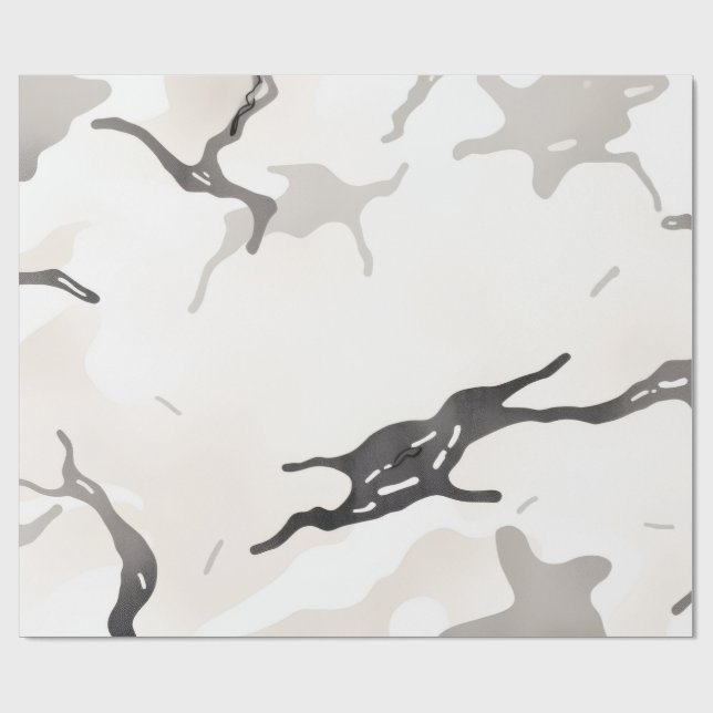 Papel De Regalo Camuflaje urbano (Superficie plana)