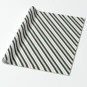 Papel De Regalo Caña de canela de caña de caña gris en blanco y