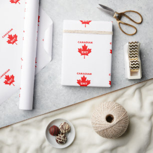 Papel De Regalo ¿Canadá? Hoja de arce