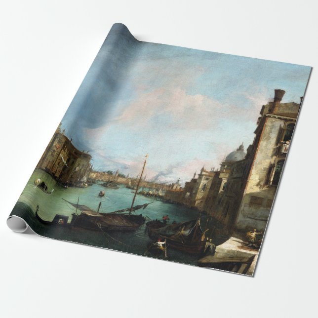 Papel De Regalo Canaletto The Grand Canal in Venice (Desenrollado)